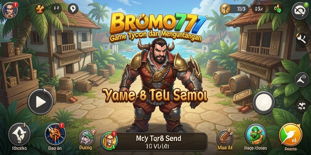 Tangkapan layar utama BROMO77 menampilkan gameplay Tycoon yang menarik.