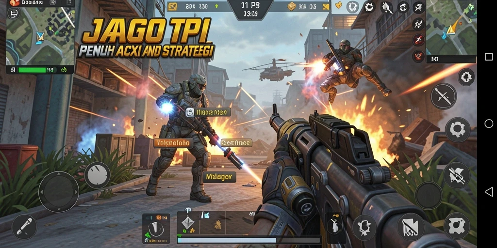 Gameplay seru dalam JAGO11 dengan grafis yang mengesankan.