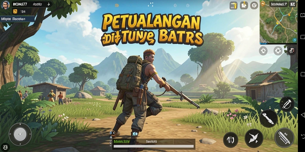 Menampilkan gameplay seru dalam dunia terbuka yang luas.