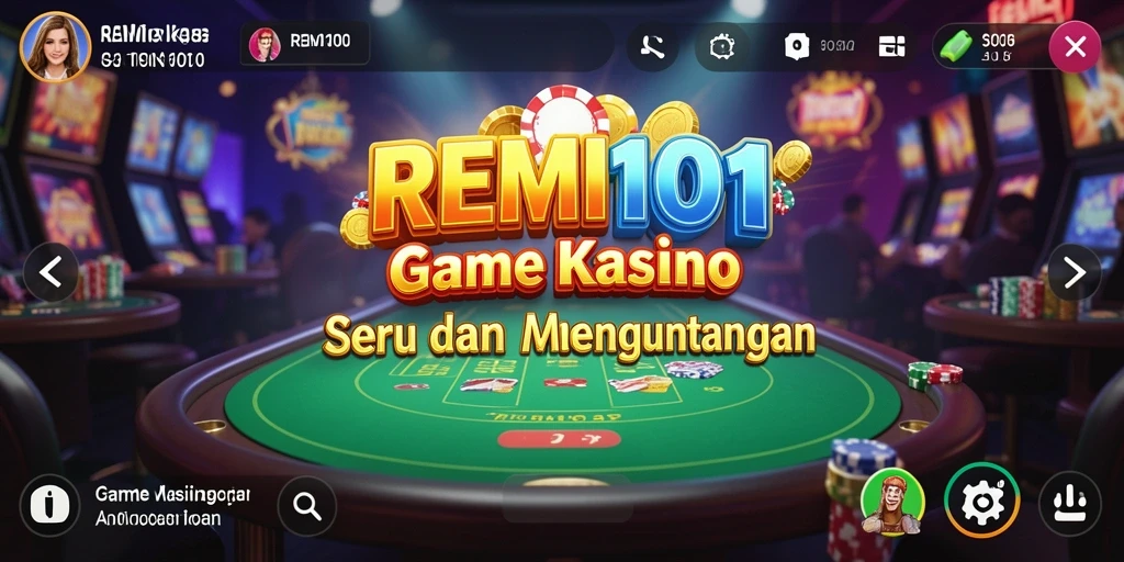 Tampilan gameplay <strong>REMI101</strong> yang menarik dan interaktif.
