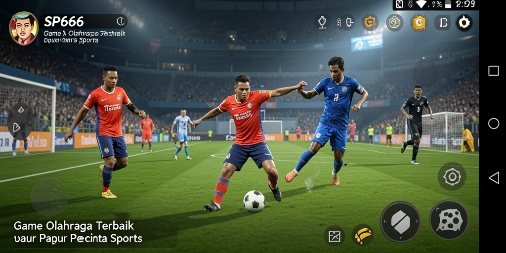 Tampilan gameplay SP666 yang seru dan kompetitif di lapangan.